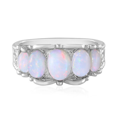 Anillo en plata con Ópalo de Welo