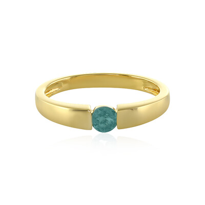 Anillo en plata con Indicolita