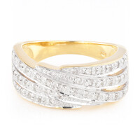 Anillo en plata con Zafiro blanco