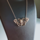 Collar en plata con Zircón (de Melo)