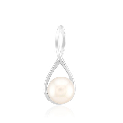 Colgante en plata con Perla blanca Freshwater (Michelle Albala)