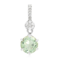 Colgante en plata con Fluorita de Esperanza