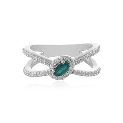 Anillo en plata con Grandidierita