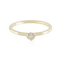 Anillo en oro con Diamante chocolate VS2