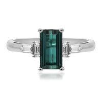 Anillo en oro con Indicolita (CIRARI)