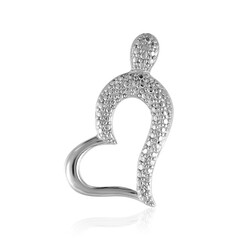 Colgante en plata con Diamante PK (I)