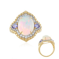 Anillo en oro con Ópalo de Welo (Adela Gold)
