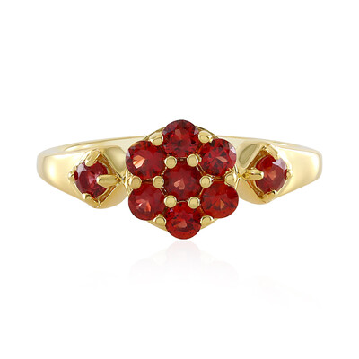 Anillo en plata con Rubí de Tanzania (Adela Silber)