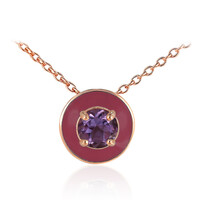 Collar en plata con Amatista de Bolivia