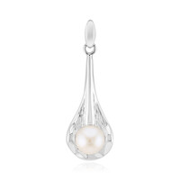 Colgante en plata con Perla blanca Freshwater (Michelle Albala)