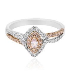 Anillo en oro con Diamante rosa (CIRARI)