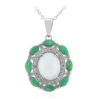Collar en plata con Ópalo de Welo