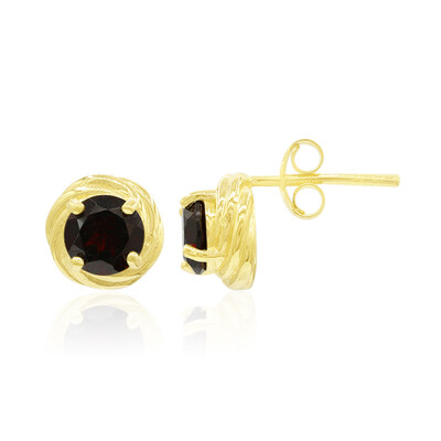 Pendientes en plata con Granate