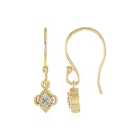 Pendientes en plata con Diamante I2 (I)