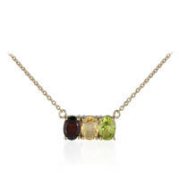 Collar en plata con Granate