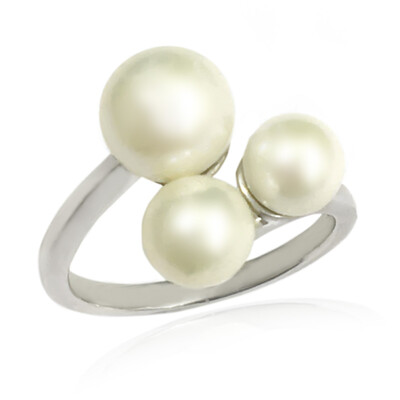 Anillo en plata con Perla Freshwater