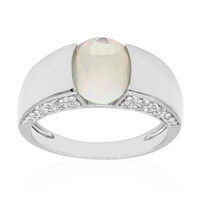 Anillo en oro con Ópalo de Welo
