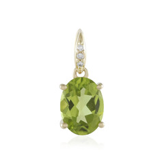 Colgante en oro con Peridoto