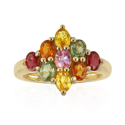 Anillo en plata con Zafiro