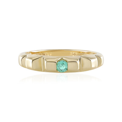 Anillo en oro con Esmeralda de Rusia (de Melo)