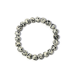 Brazalete con Jaspe Dálmata