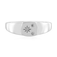 Anillo en plata con Diamante I2 (I)
