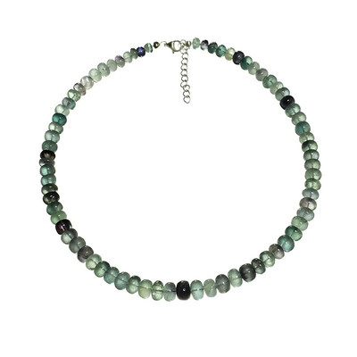 Collar en plata con Fluorita
