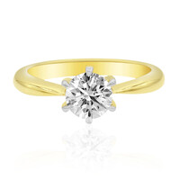 Anillo en oro con Diamante VVS2 (L)