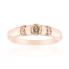 Anillo en oro con Diamante rosa de Francia de Argyle VS1