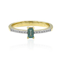 Anillo en oro con Grandidierita (AMAYANI)