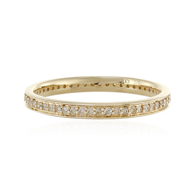Anillo en oro con Diamante chocolate I1