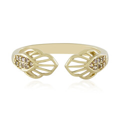 Anillo en oro con Diamante champán I2 (Ornaments by de Melo)
