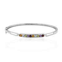 Brazalete en plata con Amatista