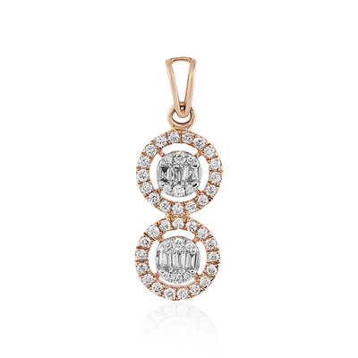 Colgante en oro con Diamante SI1 (H)