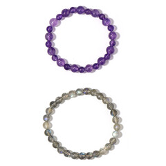 Brazalete con Labradorita