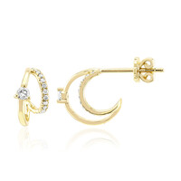 Pendientes en oro con Diamante SI1 (G)