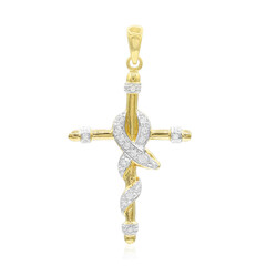 Colgante en plata con Diamante PK1 (I)
