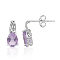 Pendientes en plata con Amatista