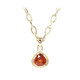 Collar en oro con Granate espesartina (CIRARI)