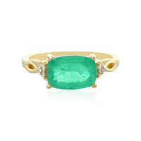 Anillo en oro con Esmeralda de Etiopía (AMAYANI)