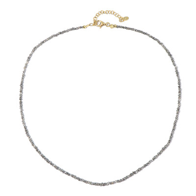 Collar en plata con Diamante plateado