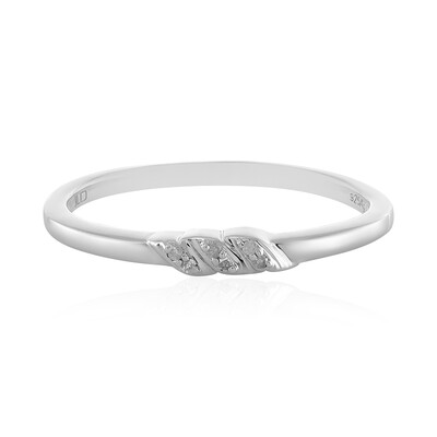 Anillo en plata con Diamante I2 (I)