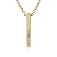 Collar en oro con Diamante I2 (J) (de Melo)