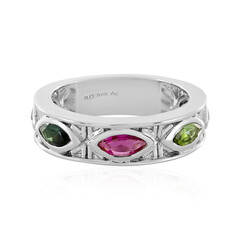 Anillo en plata con Turmalina (SAELOCANA)