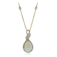 Collar en oro con Ópalo Welo AAA (CIRARI)