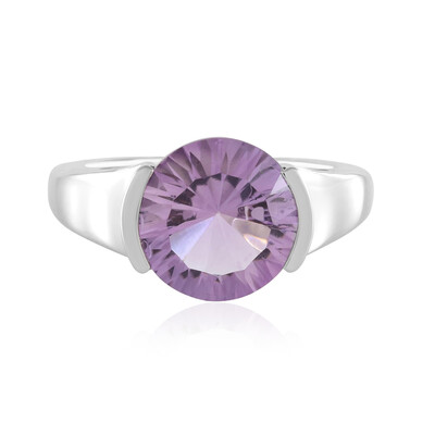 Anillo en plata con Amatista