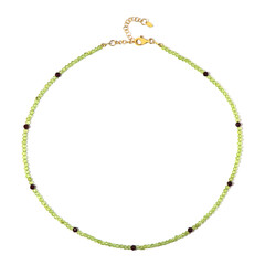 Collar en plata con Peridoto