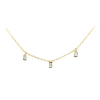 Collar en oro con Diamante SI2 (G)  (de Melo)
