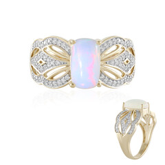 Anillo en oro con Ópalo de Welo (SUHANA)