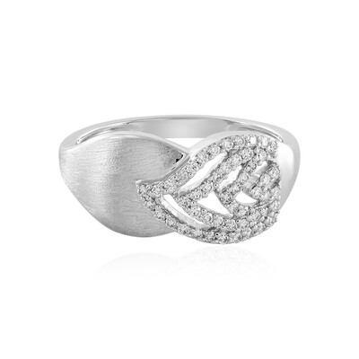 Anillo en oro con Diamante limpio a lupa F (LUCENT DIAMONDS)